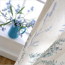 Cotton Linen Blackout Curtains Drapes Drops Door Window Treatment Sheer curtains Fabric Blinds 2017 New Style Hot Sale Su237 *30