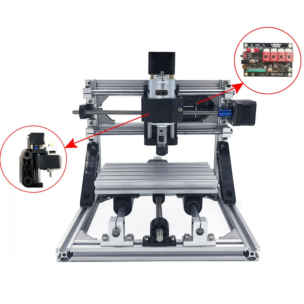 CNC1610 с ER11 DIY мини ЧПУ гравировальный станок, лазерная гравировка Pcb ПВХ фрезерный станок древесины маршрутизатор cnc1610 лучшие передовые игрушки