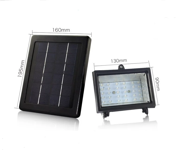 TAMPROAD энергосберегающий фонарик на солнечных батареях 30 LED уличный свет наружный