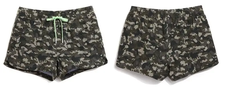 Shorts de praia e surfe