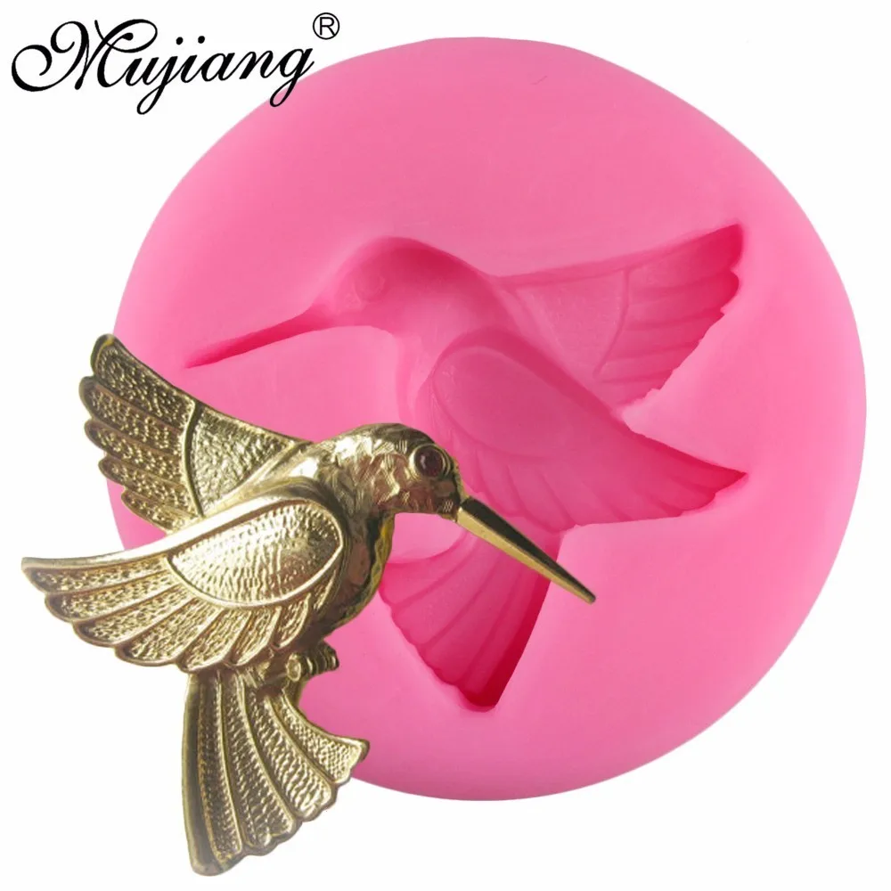 

Mujiang 3D Birds Silicone Mold Sugarcraft Candy Fondant Molds Cake Decorating Tools Soap Resin Clay Chocolate Gumpaste Moulds