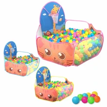 Принцесса Складная Забавная детская игровая палатка питбол бассейн игра детский игровой набор «Дом» уличная игрушка Детские подарки детский домик