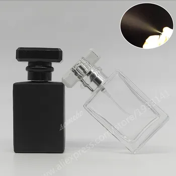 

10 x 30ML High-grade Hydrating Spray Bottle,Perfume Sub-bottle, Glass Travel Press Small Spray bottle, Empty Perfume Bottle