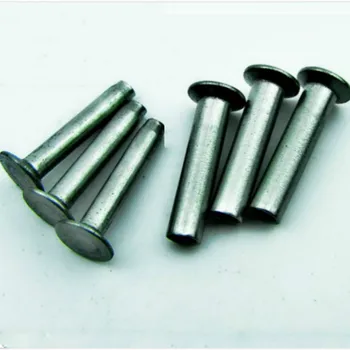 

100sets/LOT Stainless Steel Rivets Hardware Fasteners for Knife Wood Handle Photo Album Crafts DIY riveting Tools