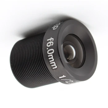 

5Pieces 2MP 6mm CCTV Lens 1/2.7'' M12*0.5 MTV Mount 1080P Fixed Lens for Security IP CCD camera