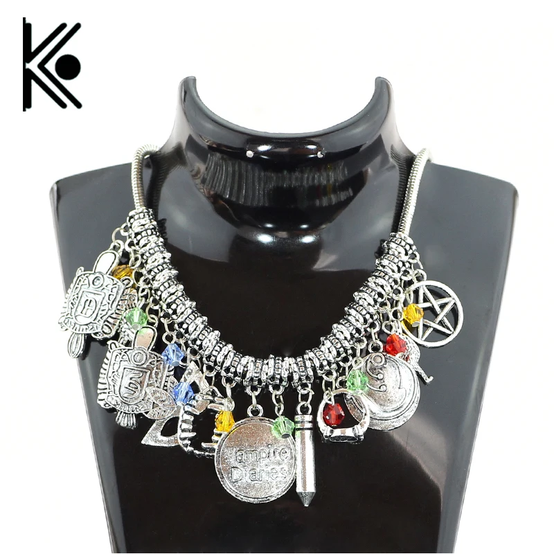 

Women's gift Vampire Diaries Vervain Damon Necklace pendant jewelry for men and women wholesale