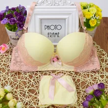 Бесшовное нижнее белье бюстгальтер модал Удобный маленький бюстгальтер девчачий комплект с принтом бюстгальтер с рисунком цветов короткие комплекты сексуальный бюстгальтер и трусики комплект нижнего белья