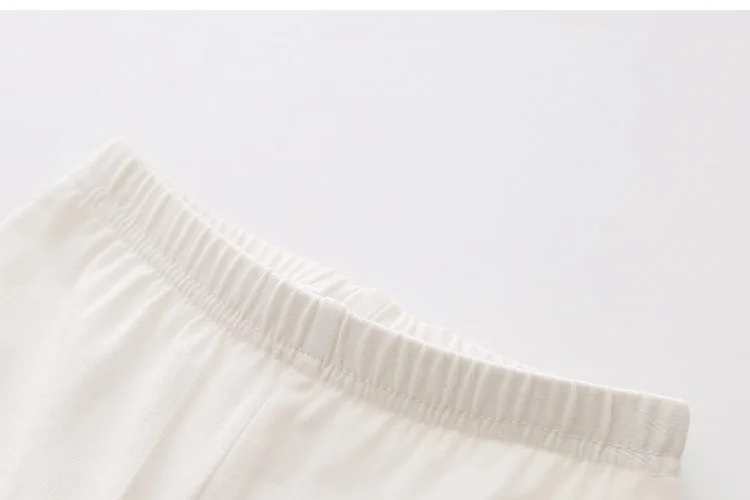 2018 Summer 2-10T Years Baby Kids Children Sport Cotton Candy Color Lace Patchwork Calf Length Capri Girls Short Leggings (19)