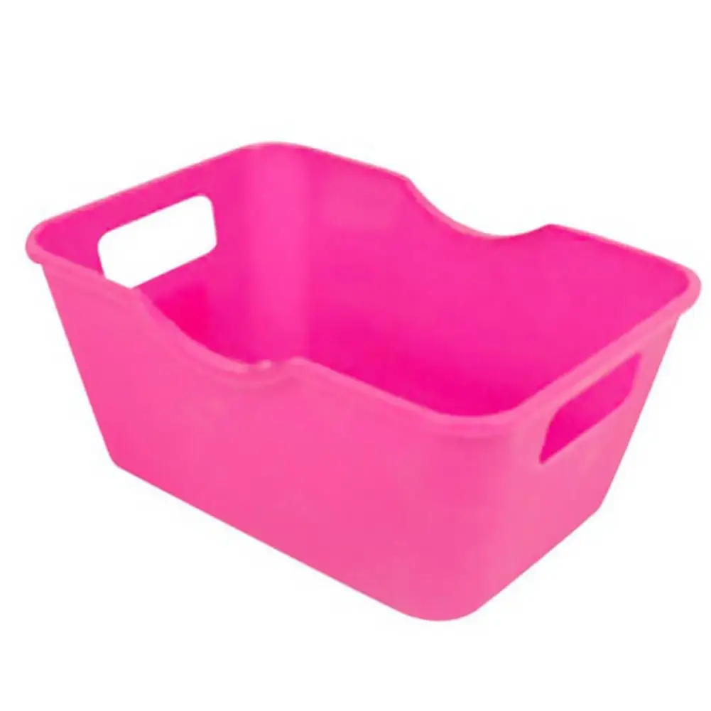 

Plastic Desktop Storage Basket Box Cosmetic Stationery Sundries Container Bin