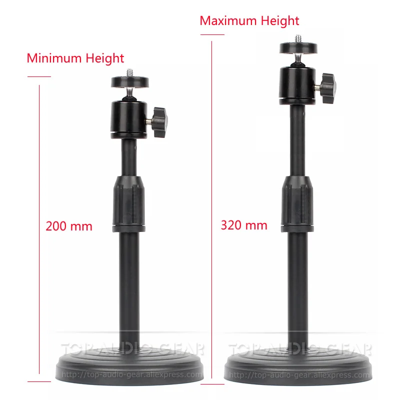 Soporte de micrófono de escritorio Boom para Logitech C 922 930 920 930e C615 C922 C930e C930 C920 cámara web soporte de micrófono mesa de montaje