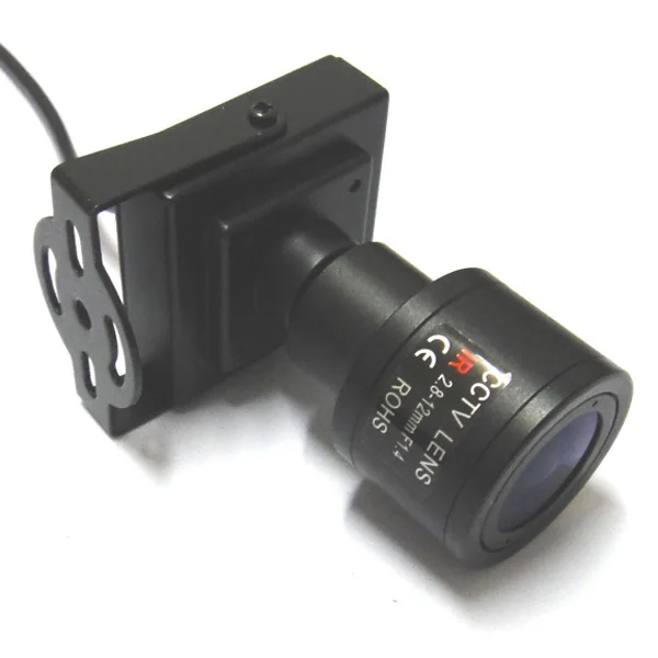 Мини камера видеонаблюдения 1/3 дюйма 700TVL SONY CCD 2 8 12 мм с ручным вариофокальным