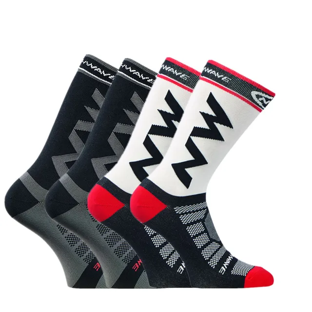 US $2.44 New Compression Cycling Socks Men Breathable Comfortable Nylon Socks Calcetines Ciclismo