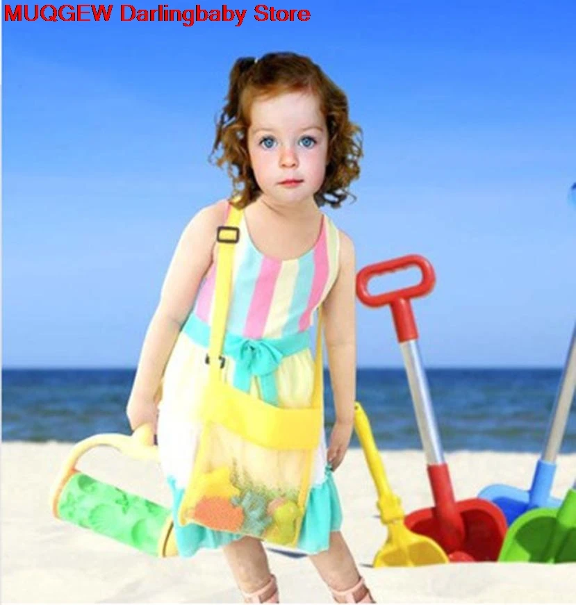 

Sport Outerdoor Beach Mesh Bag Pouch Sea Shell Storage Bag Fun Funny Gadgets Interesting Bath Toys For Children Birthday Gift