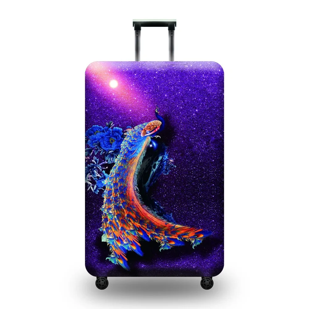 JULY'S SONG Elastic Thickest Luggage Cover for Trunk Case Apply To 18''-32'' Case,Suitcase Protective Cover Travel Accessories