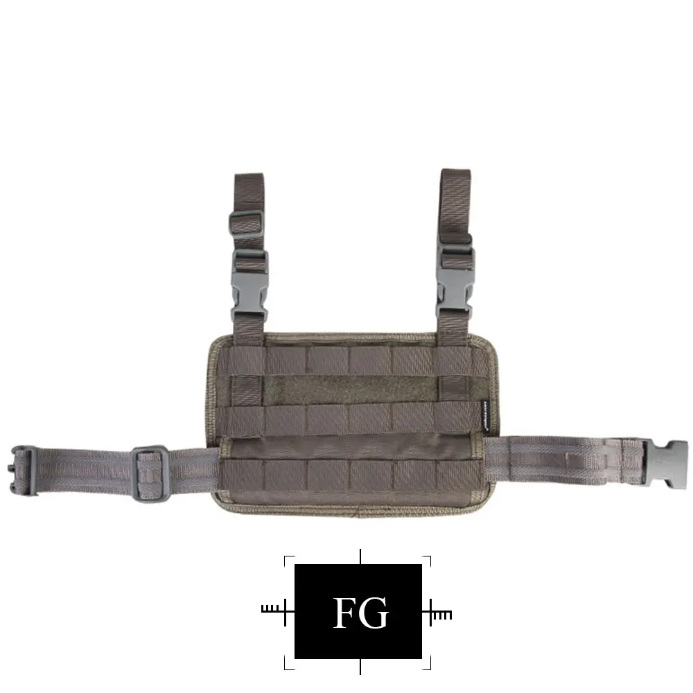 EMERSONGEAR модульная Rife ножная панель чехол тактический Molle Drop Leg Pouch охотничий пистолет кобура инструменты Molle Pouch EM6277 - Цвет: FG