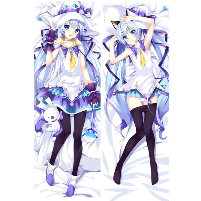 Anime body pillow with hole