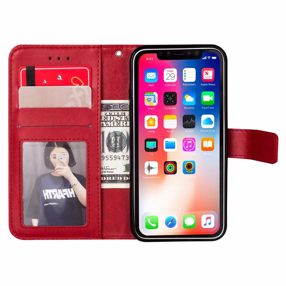 30 шт./лот Тотем тиснение 3 карты+ фоторамка оболочка кожаный чехол для iphone 11 pro max/5 6 7 8 X XR XS Max 6 7 8 plus