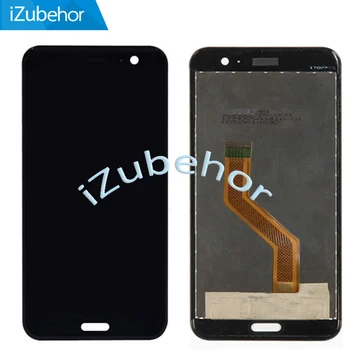 

100% Tested For 5.5" HTC U11 LCD Display Touch Screen Digitizer Assembly Replacement Parts 2560*1440 For HTC U-3w U-1w U11 LCD