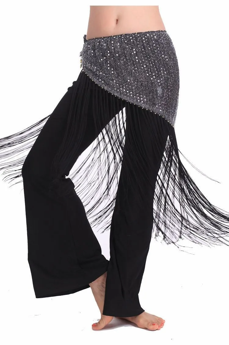 Wholesale sexy Belly Dance Long Belt Beautiful Cheap Hip Scarf for Women
