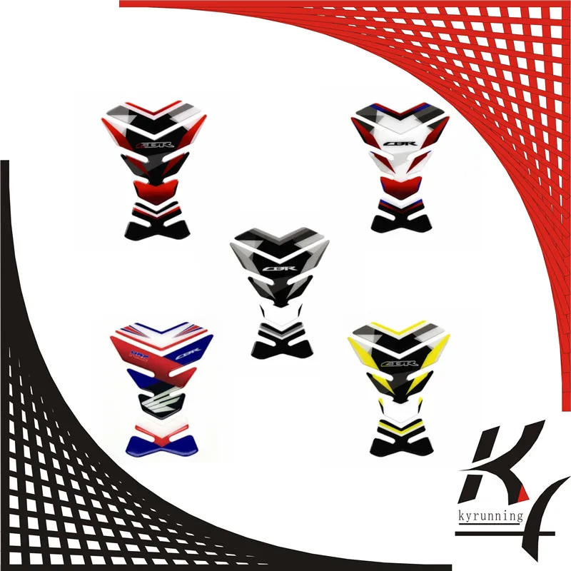 Бак мотоцикла Pad наклейка протектор подходят для honda CBR VFR CB NSR VTR CBF CBX все 125 250 400 600 900