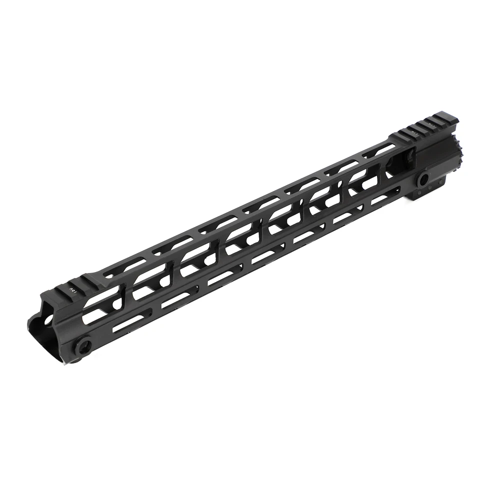 ohhunt 7 9 10 12 13.5 15 17 AR15 Free Float M-LOK Handguard Picatinny Rail Ultra lightweight Slim Style Steel Barrel Nut (4)
