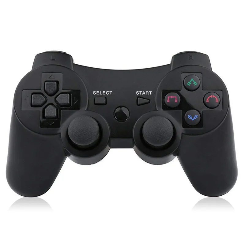 Black K ISHAKO беспроводной Bluetooth для PS3 Джойстик игровой контроллер для sony play station 3 функция с шестью осями шок Черный череп - Цвет: Black