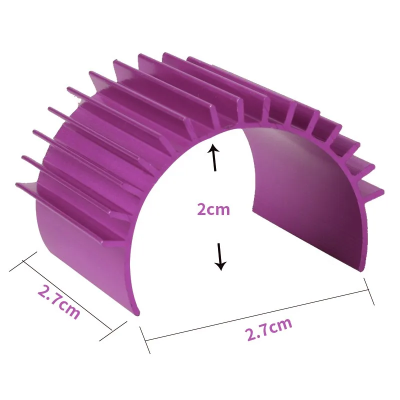 

Motor Heat Sinks RC Remote Control Model Car RC Accessory Aluminium Alloy Heat Sink for 370 380 2440