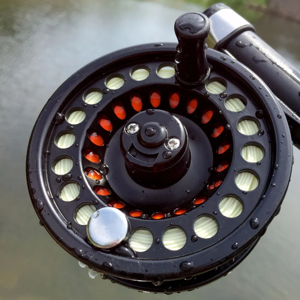

Maximumcatch 3/4WT & 5/6WT Plastic Fly Reel Combo Large Arbor Pre-Spooled Fly Fishing Reel & Line Combo