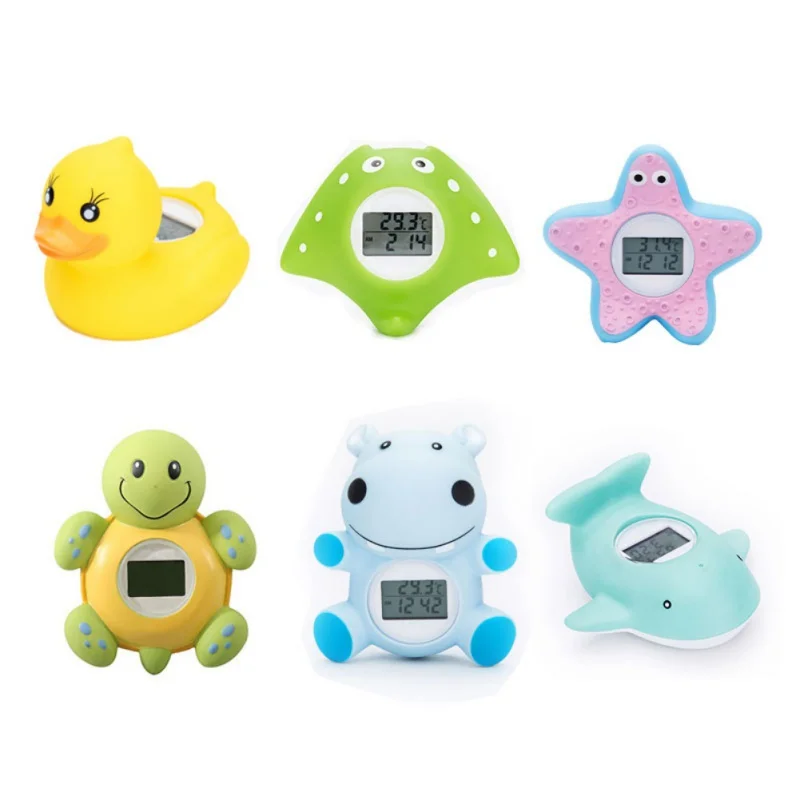 

Led Display Baby Kid Devil Water Shower Thermometer LED Display Water Shower Thermometer Flow Water Temperture Monitor baby