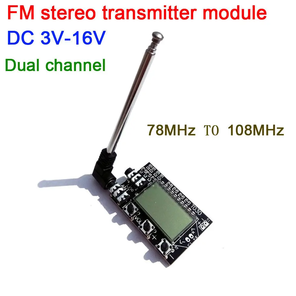 BH1417F 0,1 Вт fm-передатчик Цифровая радиостанция PLL стерео музыкальный плеер FM 87,7 МГц-107,9 МГц Частота DIY комплекты для усилителя