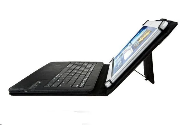 Универсальный dechatable Bluetooth клавиатура и кожаный чехол для Huawei MediaPad m2 10 дюймов Планшеты Экран защитный