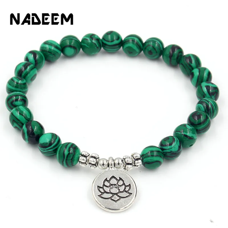 

Wholesale Antique Silver Buddha,Life Tree,Lotus Charm Bracelet Natural Lapis Stone Bead Bracelets For Men Women Pulseras Hombre