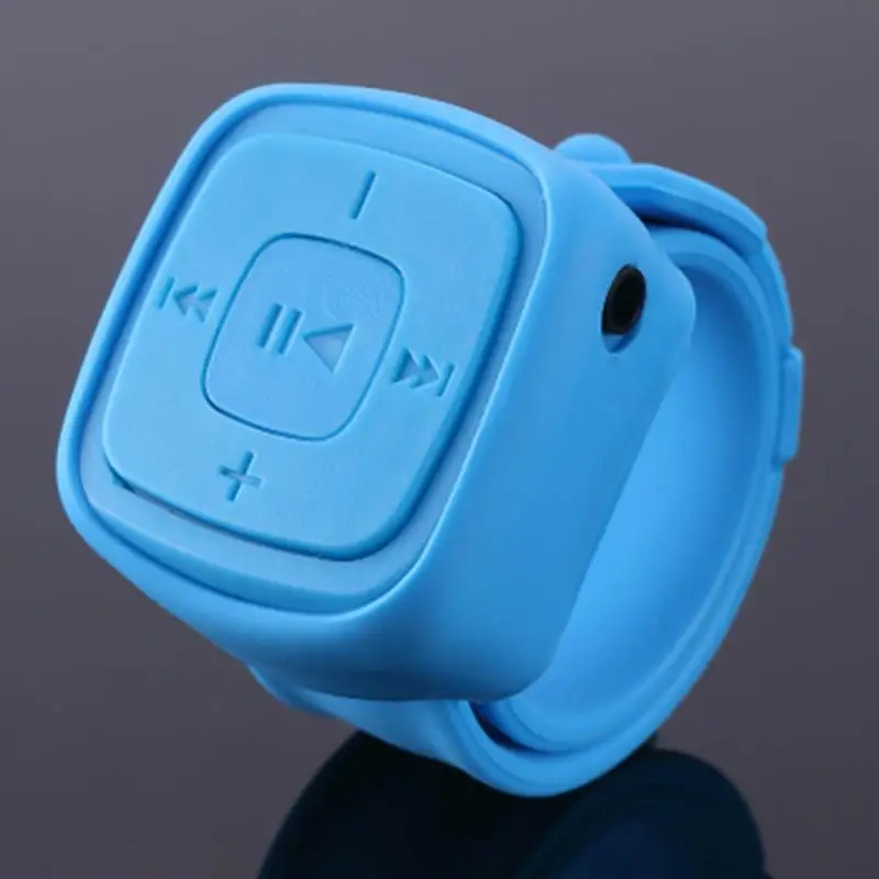 

1 PCS Fashion Christmas Gift Mini Sport MP3 Music Player Wrist Watch Bracelet Portable Waterproof MP3 Player With TF Card Slot