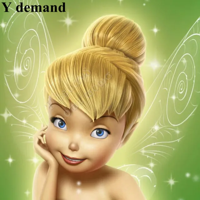 Wig princess Princess Tinker Bell Tinkerbell Blonde Bun Cosplay Wig Cos