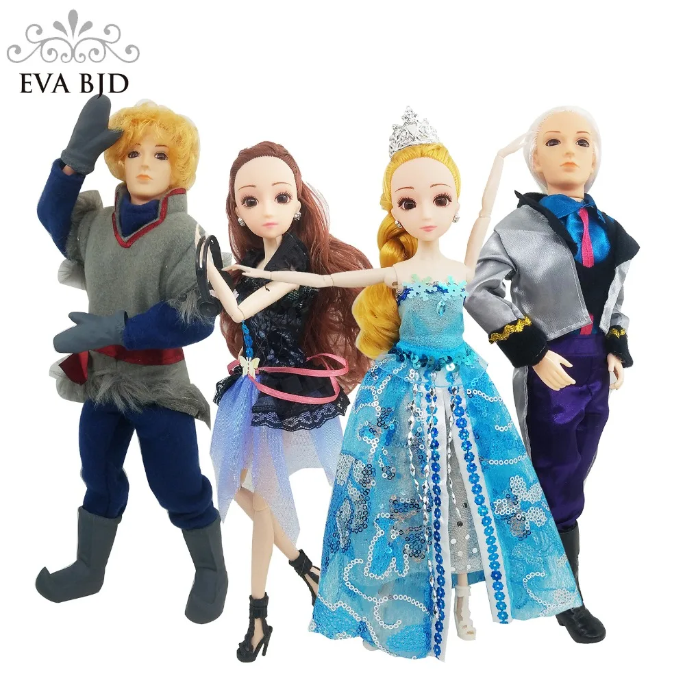 1/6 BJD кукла мужская 30 см Женская 28 шарнирная Фигурка + одежда игрушечная обувь для