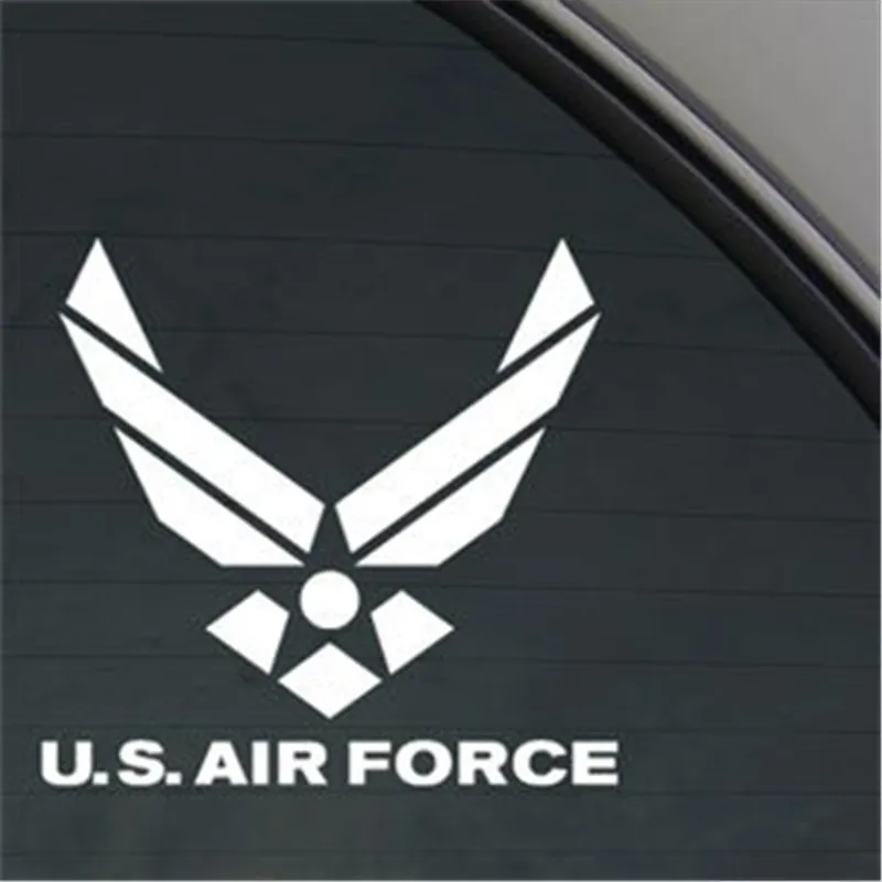 U.S. Air Force Window Decal Sticker 6" Vinyl Decal Window Sticker for Laptop Ipad Window Wall