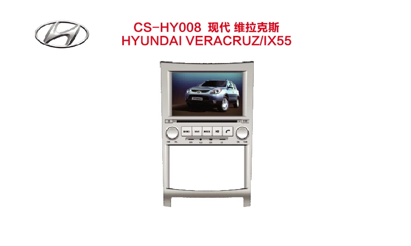 Восьмиядерный Android 9,0 Ram 4G Автомобильный DVD Радио для HYUNDAI VERACRUZ/IX55 2006- Автомобильный gps навигатор с видео мультимедийным плеером