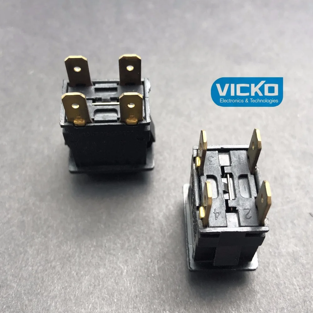 [VK] FC8950 8952 импорт Британский ARCOLECTRIC квадратная кнопка самоблокирующийся замок переключатель