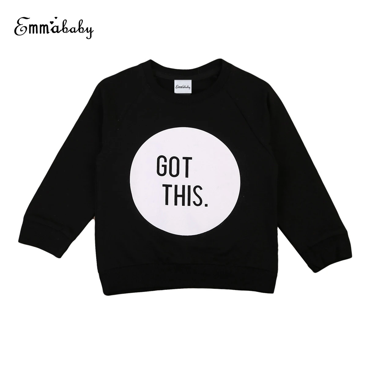 

2018 Autumn Clothing Toddler Baby Boys Long Sleeve Sweatshirt Black Grey t Shirt Girls Shirts Warm Hoodies Clothes Tops