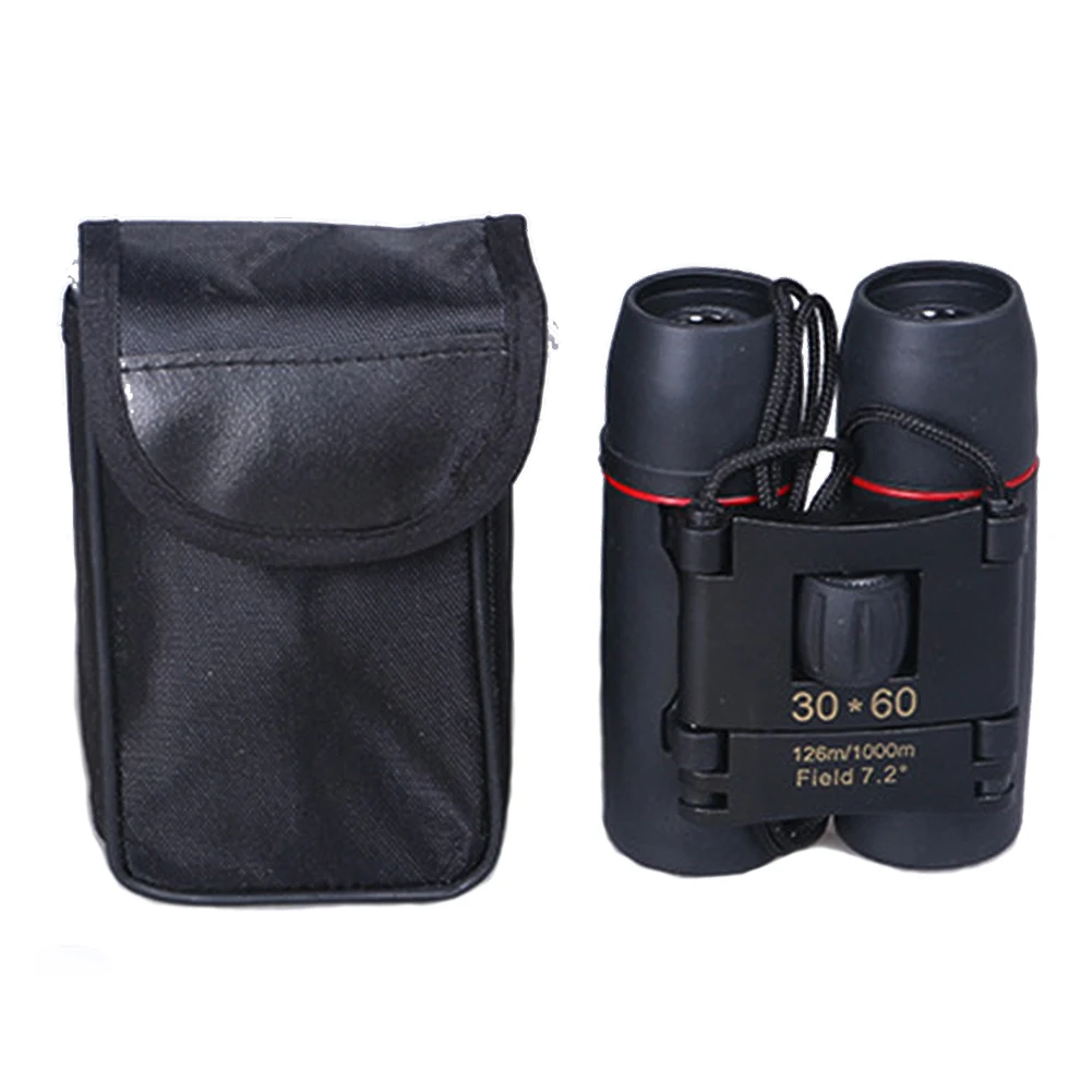 جديد 30X60 التكبير البسيطة مناظير تلسكوب للطي الرؤية 126 m/1000 m التنزه الصيد الطي مناظير تلسكوب #918