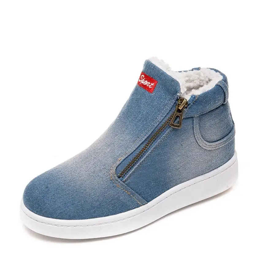 Light Blue Cuculus/; зимние ботинки на платформе; женские ботинки; очень теплая зимняя повседневная обувь; женские ковбойские ботильоны; 4 цвета; 1365 - Цвет: Light Blue