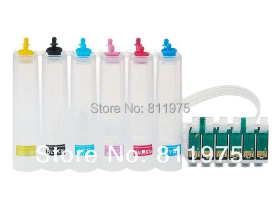 شحن التقطيع كيبك لإبسون t0791-t0796 خرطوشة الحبر كيبك لإبسون ستايلس فوتو PX700W PX800W p50 طابعات
