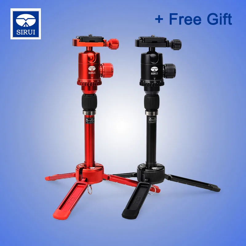 

Sirui Mini Table Tripod Lightweight Portable For SLR Digital Camera Stand Desktop Tablet Tripod Ball Head For DSLR Travel 3T-35