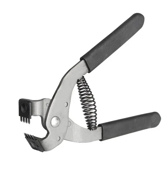 

Leather Stitching Hole Punchs Plier Clamp Cutter Hogard Diamond Cut Punch Tool 4mm Pitch 2/4 Prong