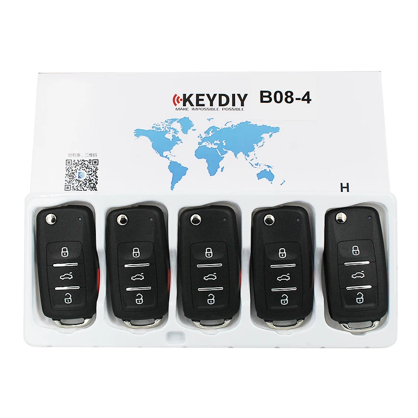 5 шт./лот KEYDIY B серии B08-3+ 1 B08-4 4 кнопки универсальный пульт дистанционного управления для KD200 KD900 KD900+ URG200 KD-X2 mini KD BC Стиль