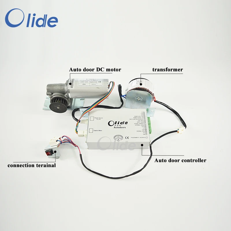 Сверхмощный Автоматический дверной контроллер, двигатель, Проводной Соединительный терминал, трансформатор SD280 комплект