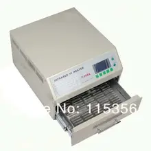 PUHUI T962A инфракрасный нагреватель печь с обратным течением воздуха SMD BGA с 300x320mnm паяльная зона