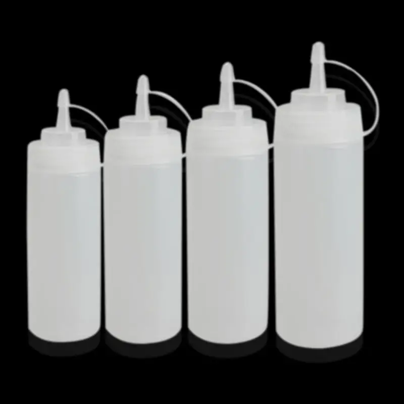 

Kitchen Plastic Squeeze Bottle Dispenser Cruet for Sauce Ketchup Sauce Pot Squeeze Bottle Kitchen Accessories Cooking Tools