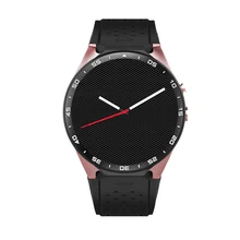 KW88 2017 Newest 3G Wifi Smart Watch Sim 512RAM+4G ROM 1.4inch With Heart Rate Monitor 2.0M OIS Camera For IOS And Android