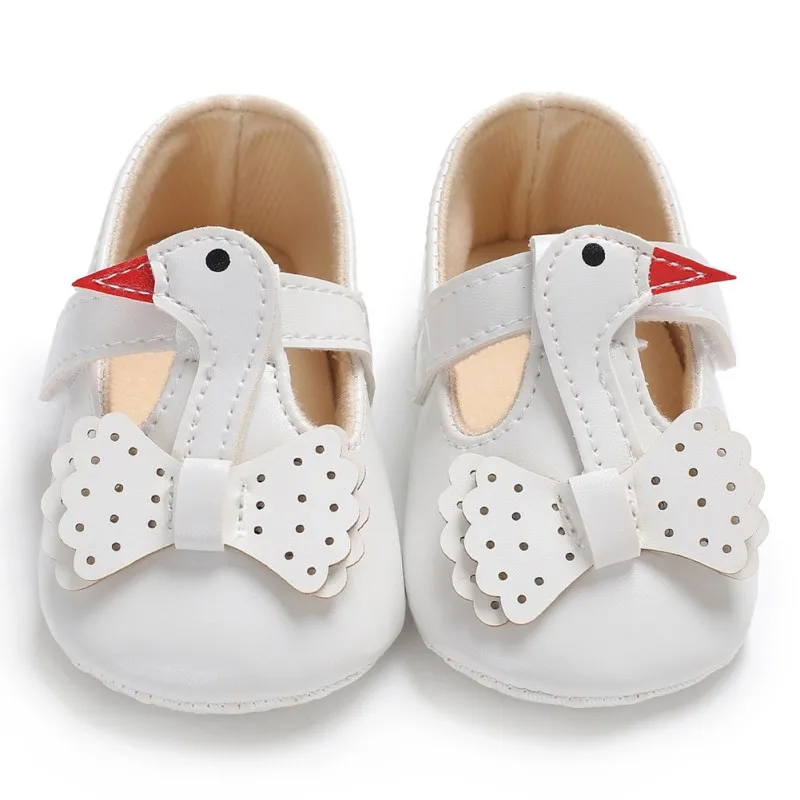 

Kids PU Princess Shoes Baby Girl Soft Bottom Non-Slip First Walker Casual Shoes